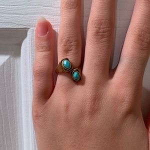 blue jewel ring